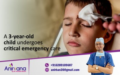  A 3-year-old child undergoes critical emergency care