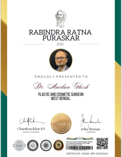 Rabindra Ratna Puraskar(2025) | Dr. Anirban Ghosh