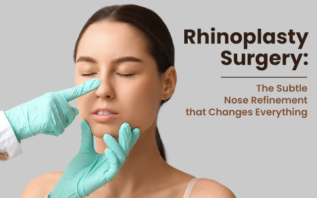 Rhinoplasty surgery in kolkata