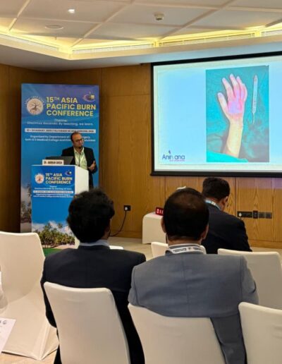it was really wonderful to share insights of my experience on Burns with huge gatherings at APBC 2025