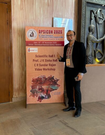 national event of Plastic surgeons at Varanasi