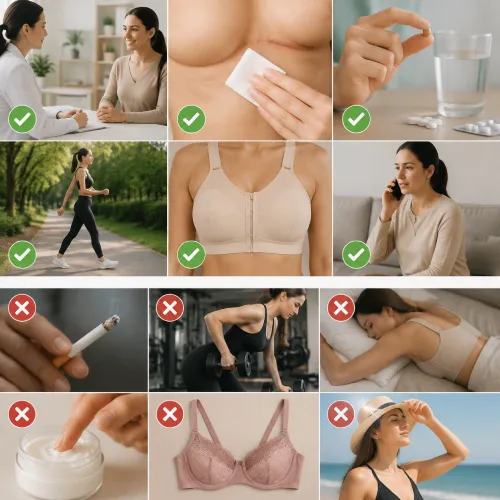 Breast Lift Aftercare: do and don't Breast Lift Aftercare: do and don't